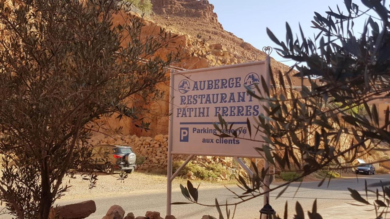Auberge Restaurant Fatihi Freres Tinghir Kültér fotó